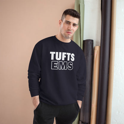 Tufts (printed on front) EMS College Sweatshirt – Champion S600