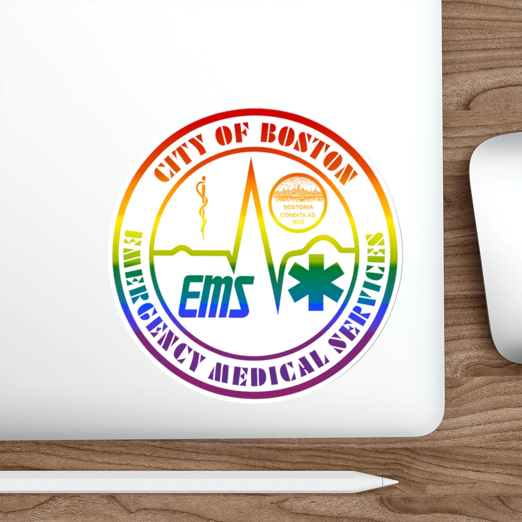 Boston EMS Pride (BEMS) Sticker