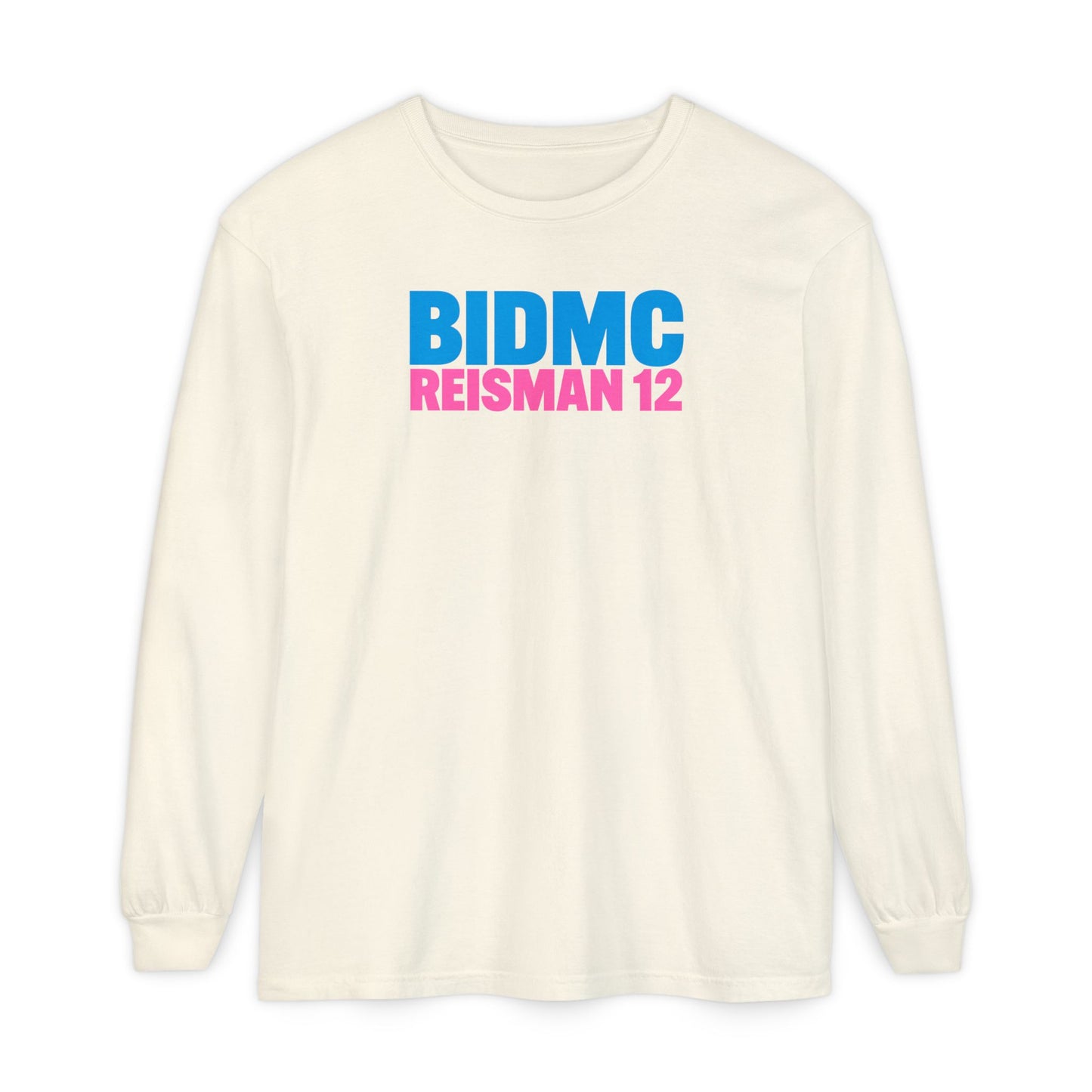 BIDMC REISMAN 12 BREAST CANCER AWARENESS CREWNECK LONG SLEEVE TEE