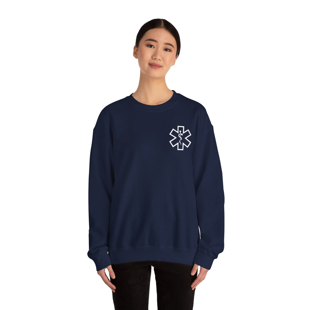 Add your favorite Town or City - Custom EMS Sweatshirt