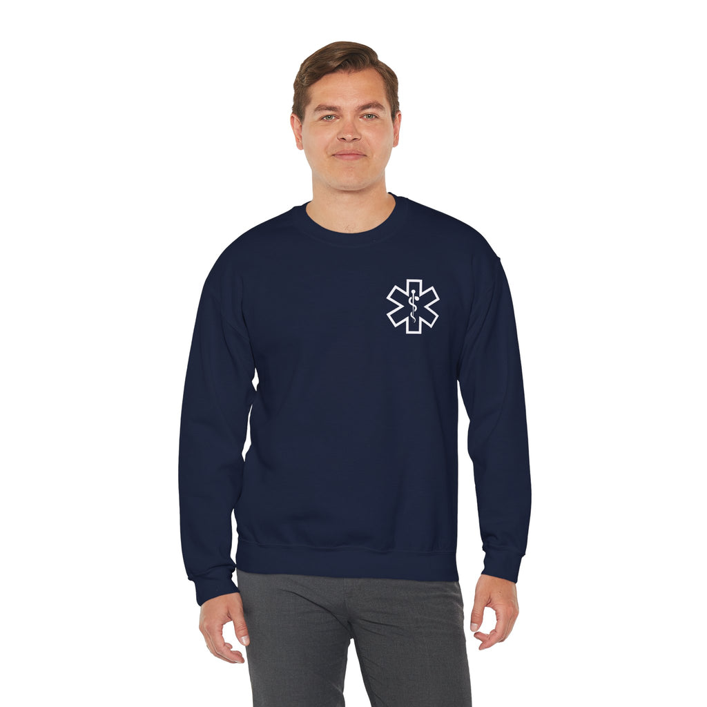 Add your favorite Town or City - Custom EMS Sweatshirt