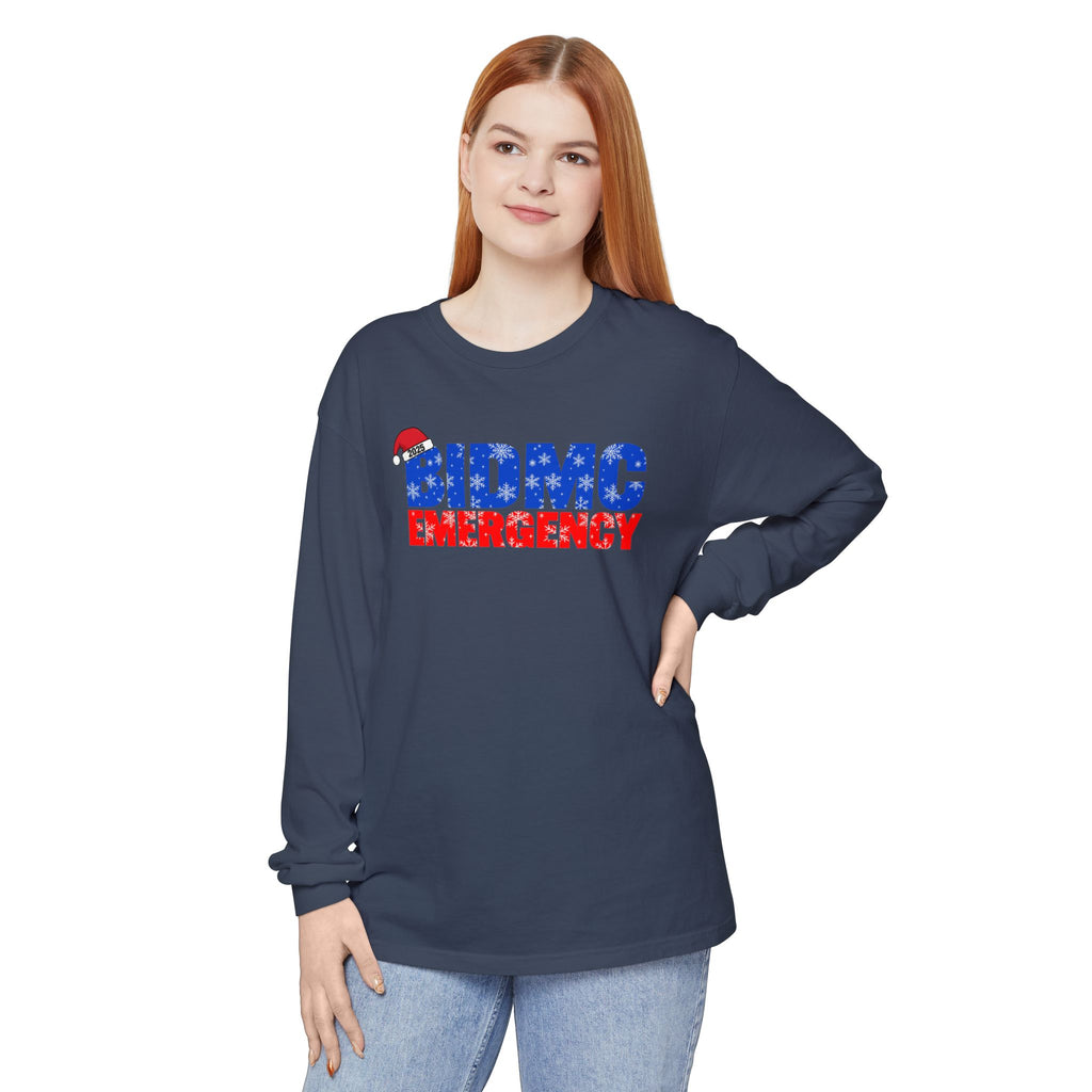BIDMC Emergency Holiday Long Sleeve