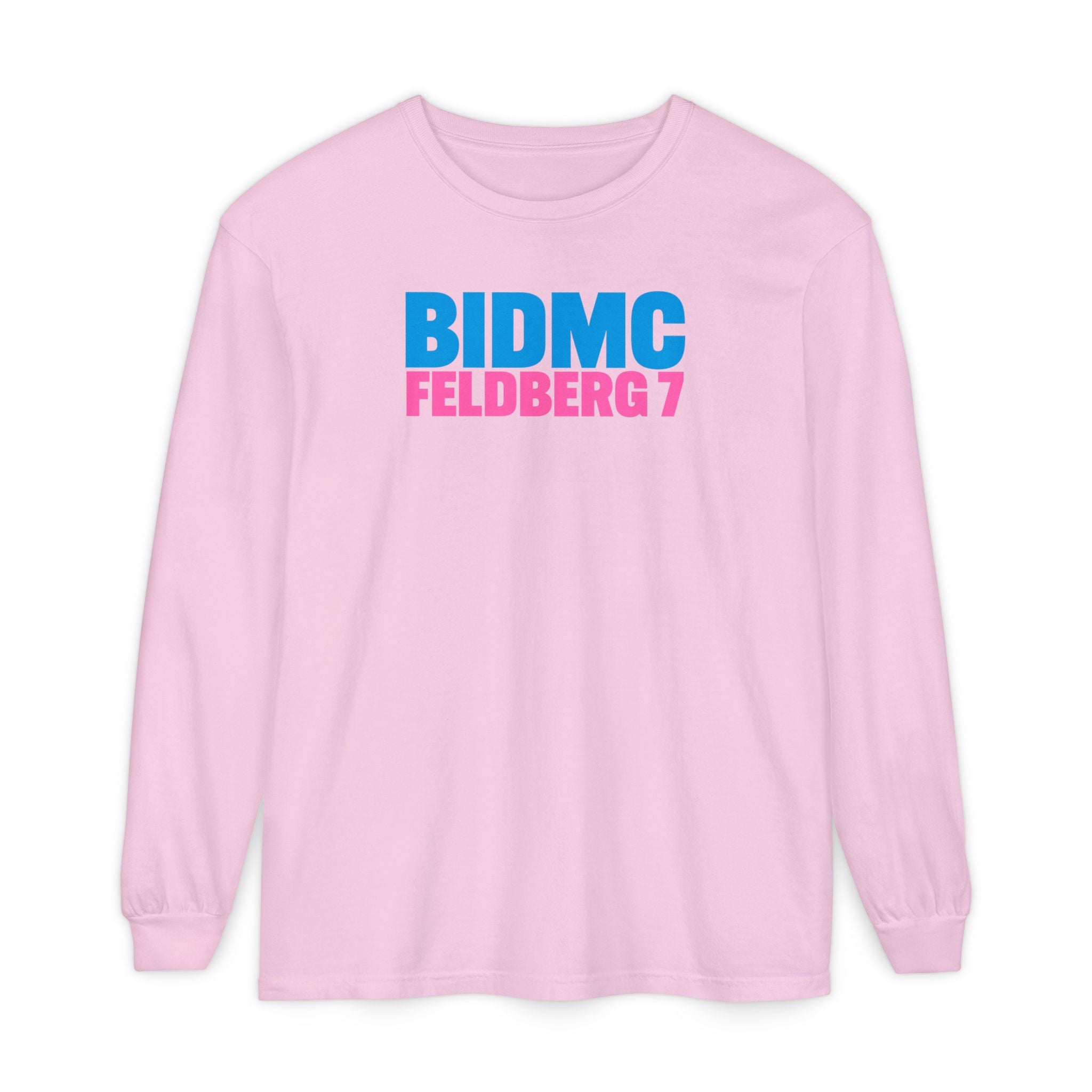 BIDMC FELDBERG 7 Pink LONG SLEEVE TEE
