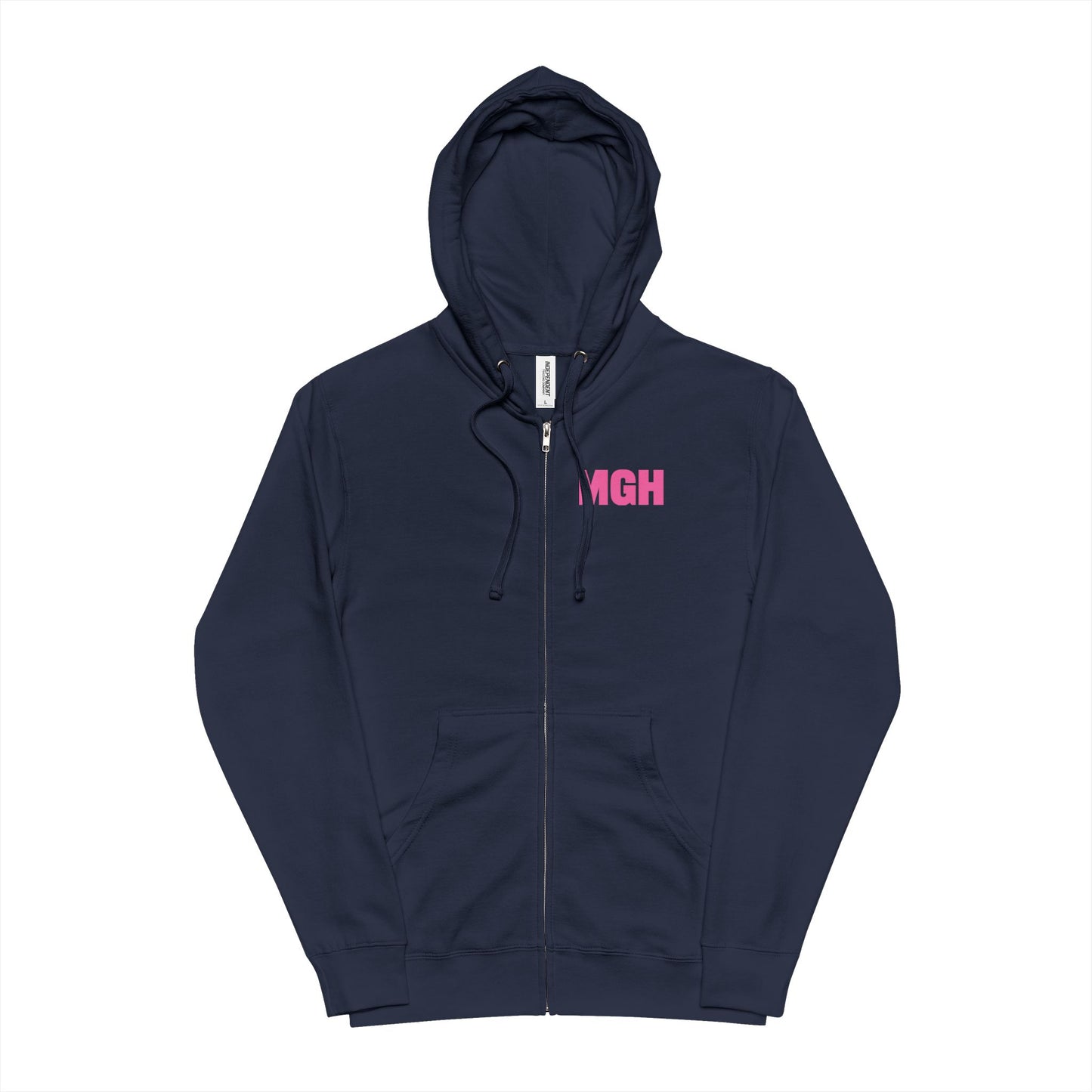 MGH Emergency Pink Fleece Zip-up Hoodie