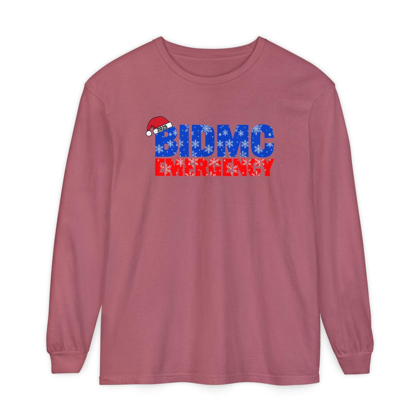 BIDMC Emergency Holiday Long Sleeve