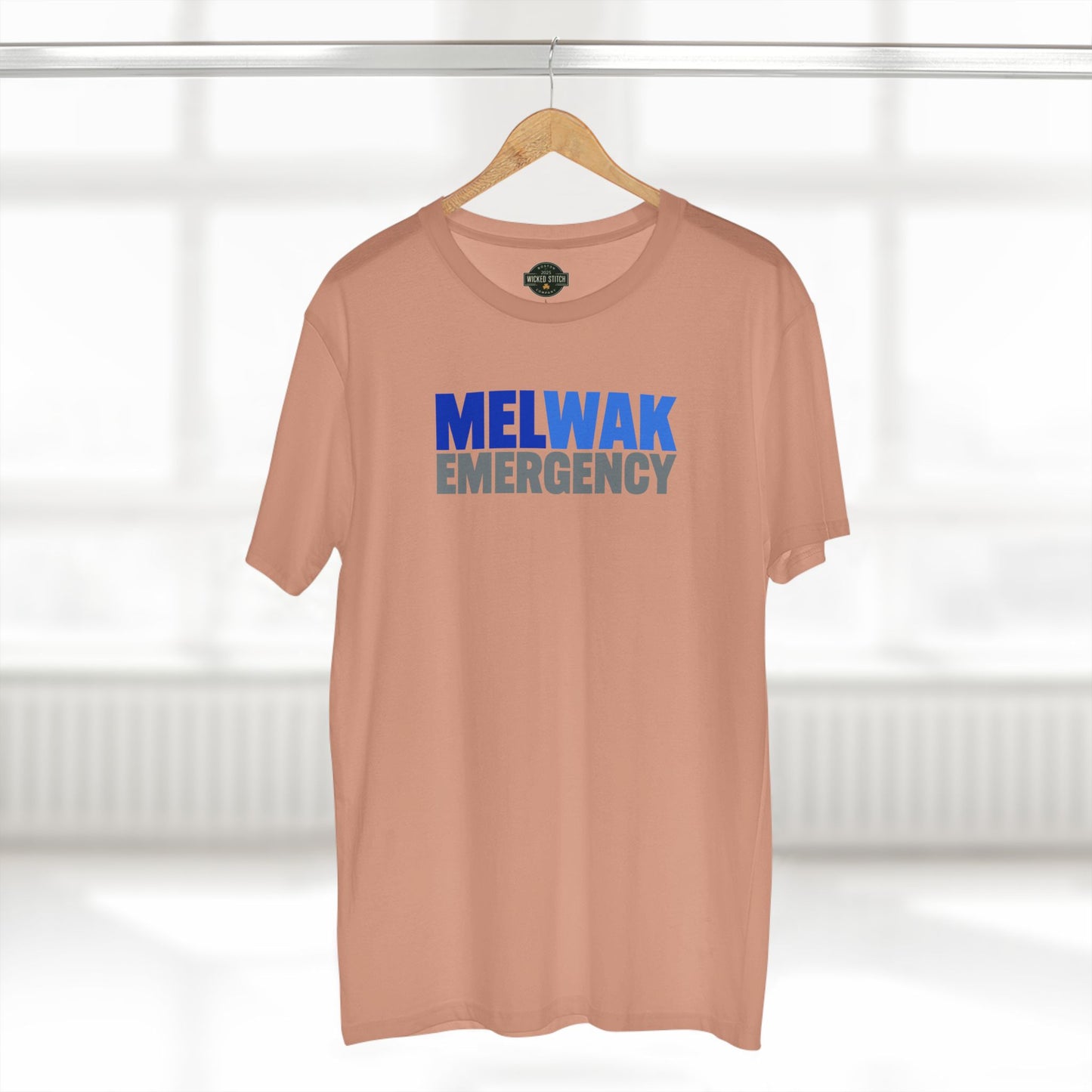 MELWAK Emergency Tee – AS Colour 5001