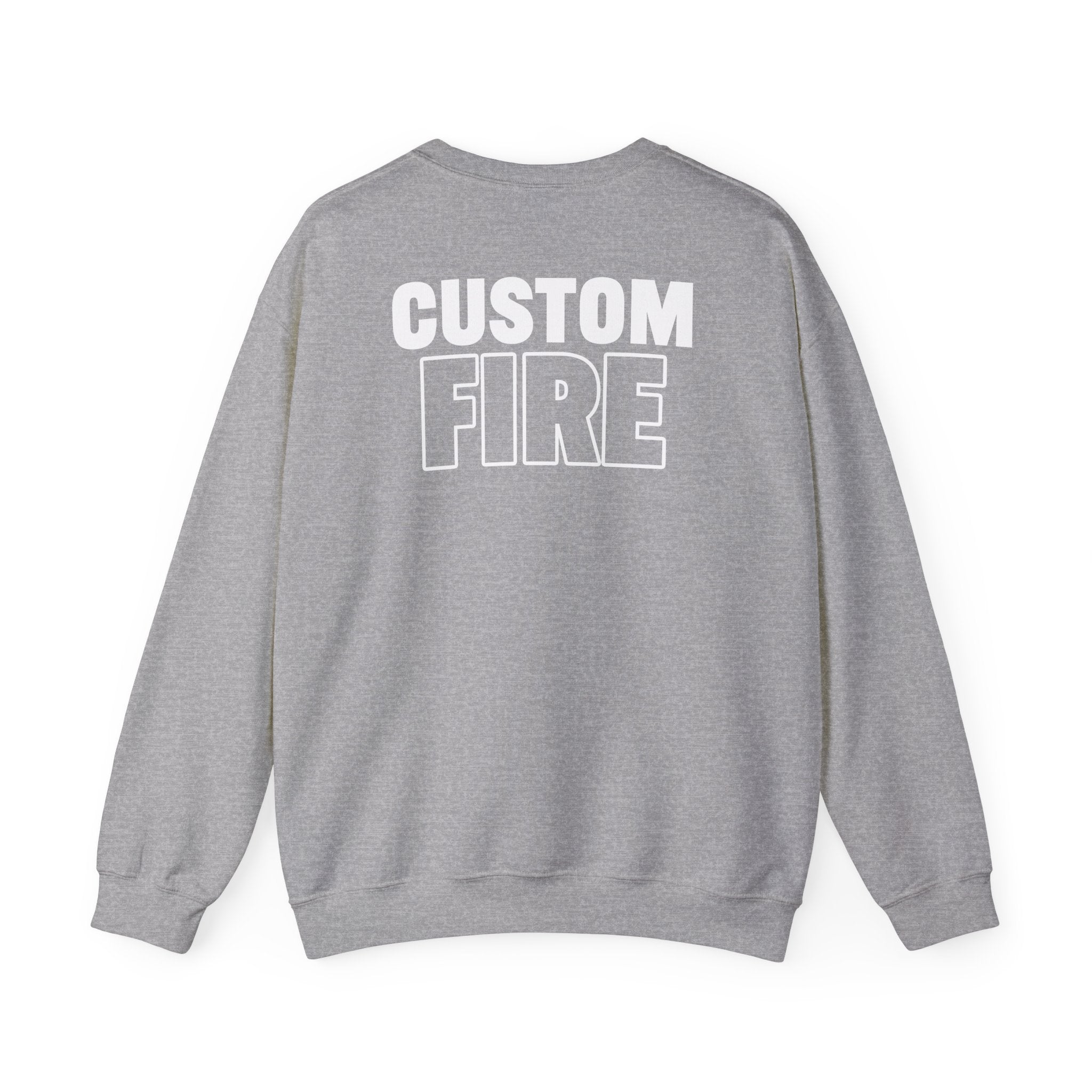 Add your favorite Town or City - Custom Fire Sweatshirt