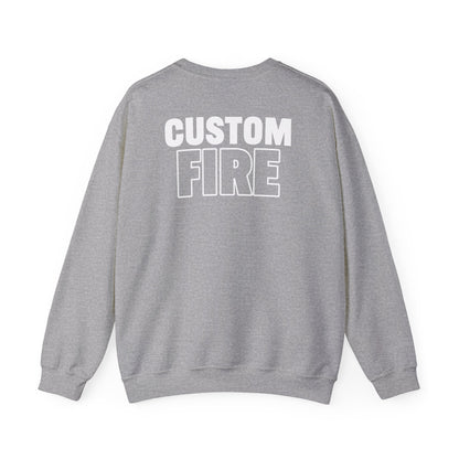 Add your favorite Town or City - Custom Fire Sweatshirt