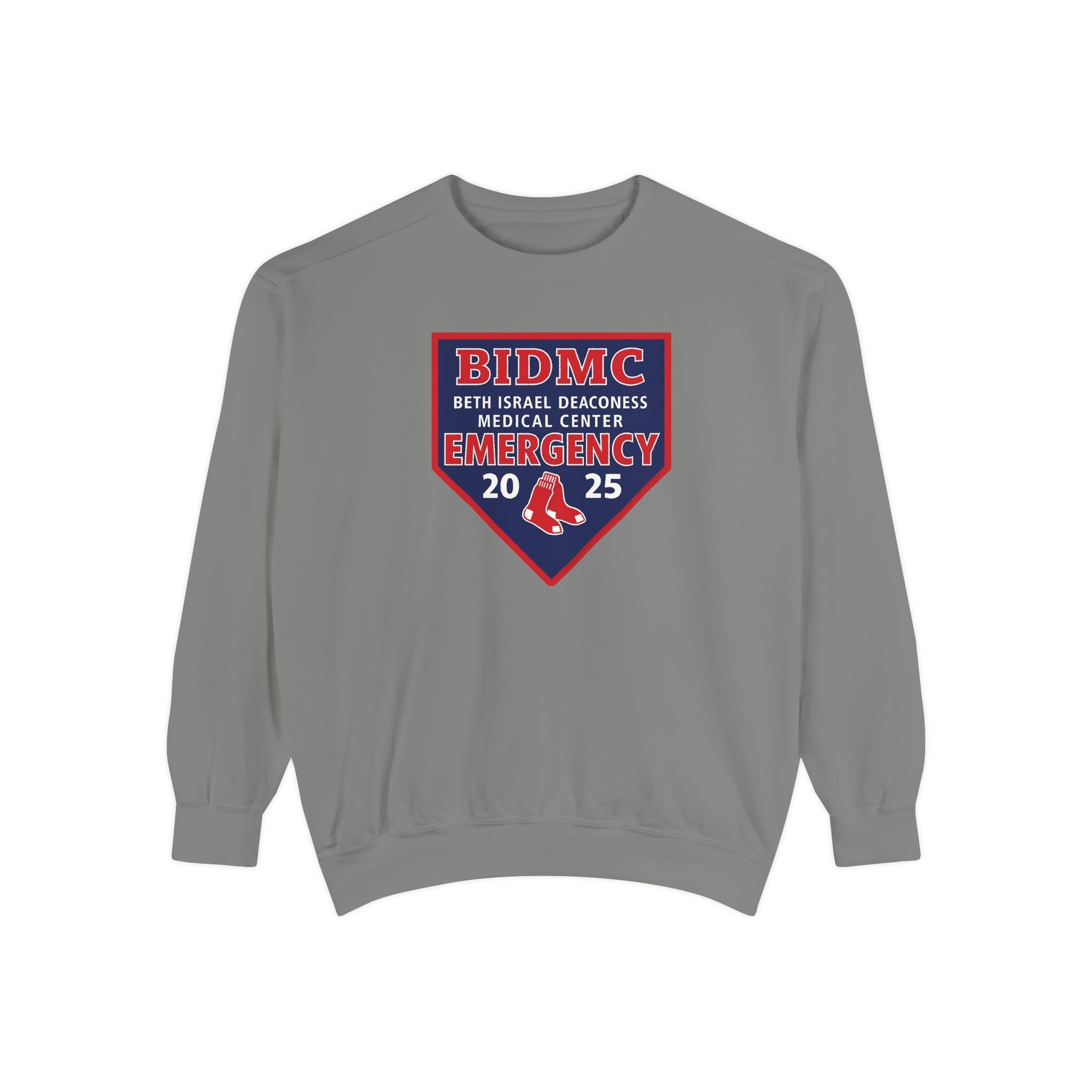 BIDMC Emergency Department Crewneck Sweatshirt – 2025 Red Sox Edition