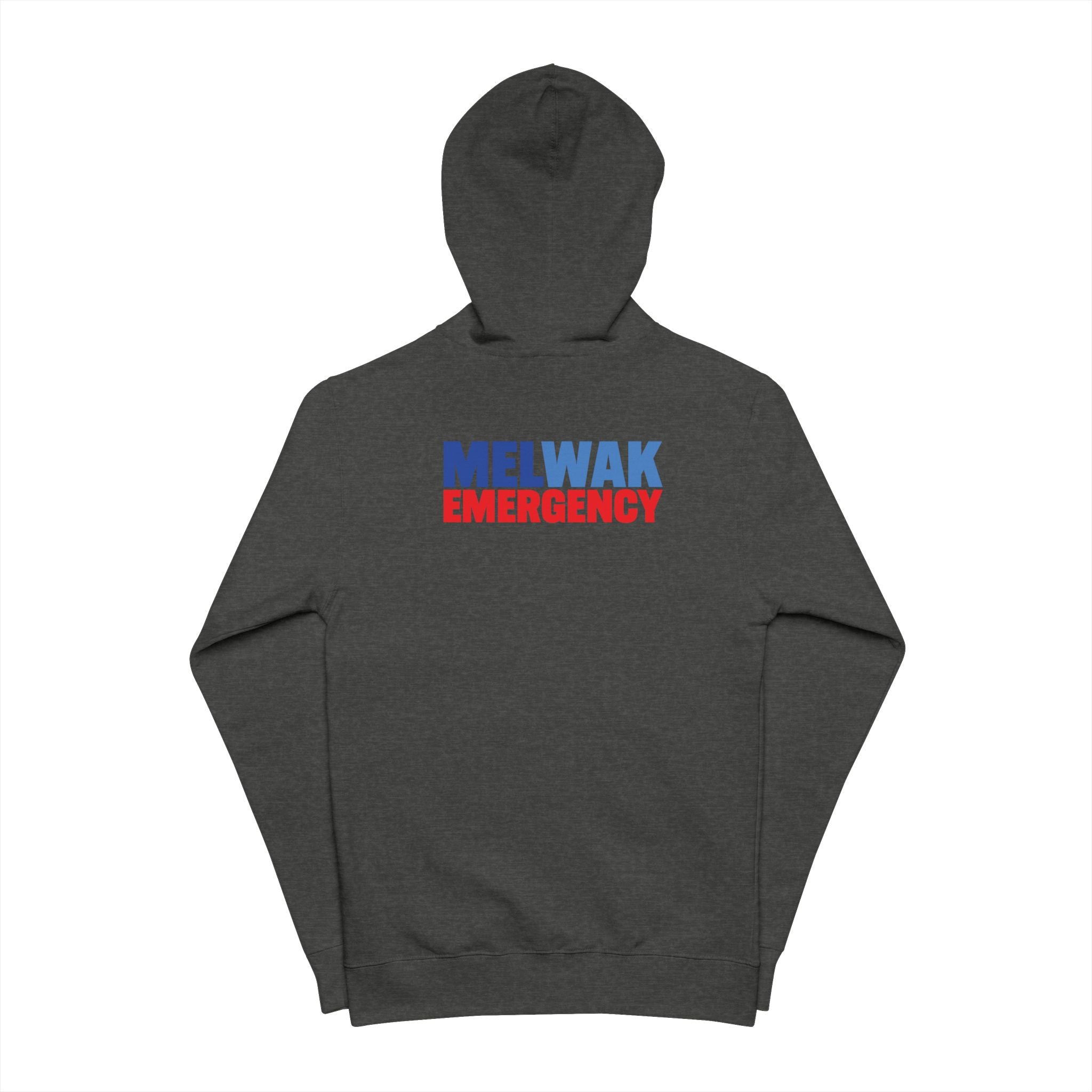 MELWAK Emergency Premium Fleece Zip-up Hoodie