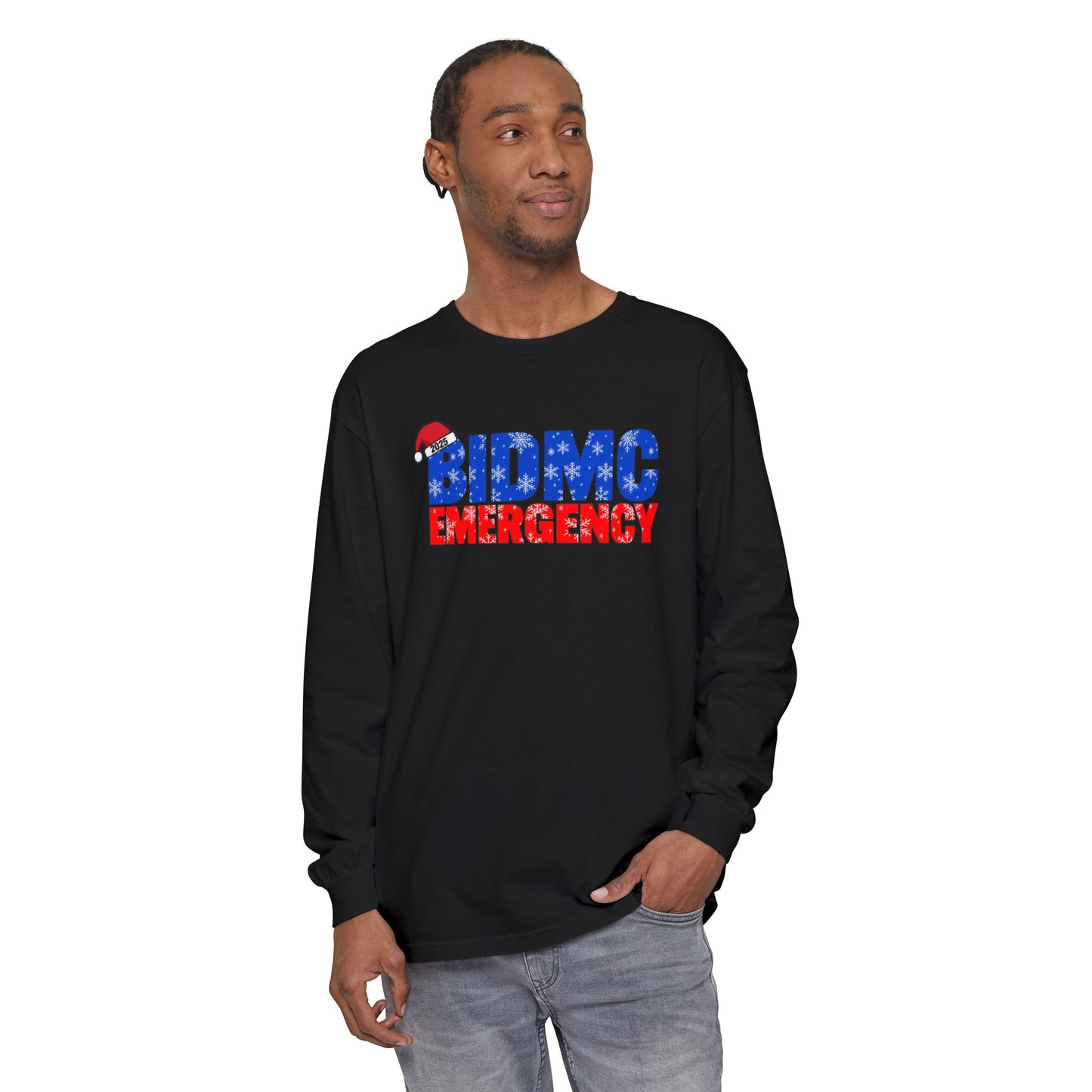 BIDMC Emergency Holiday Long Sleeve