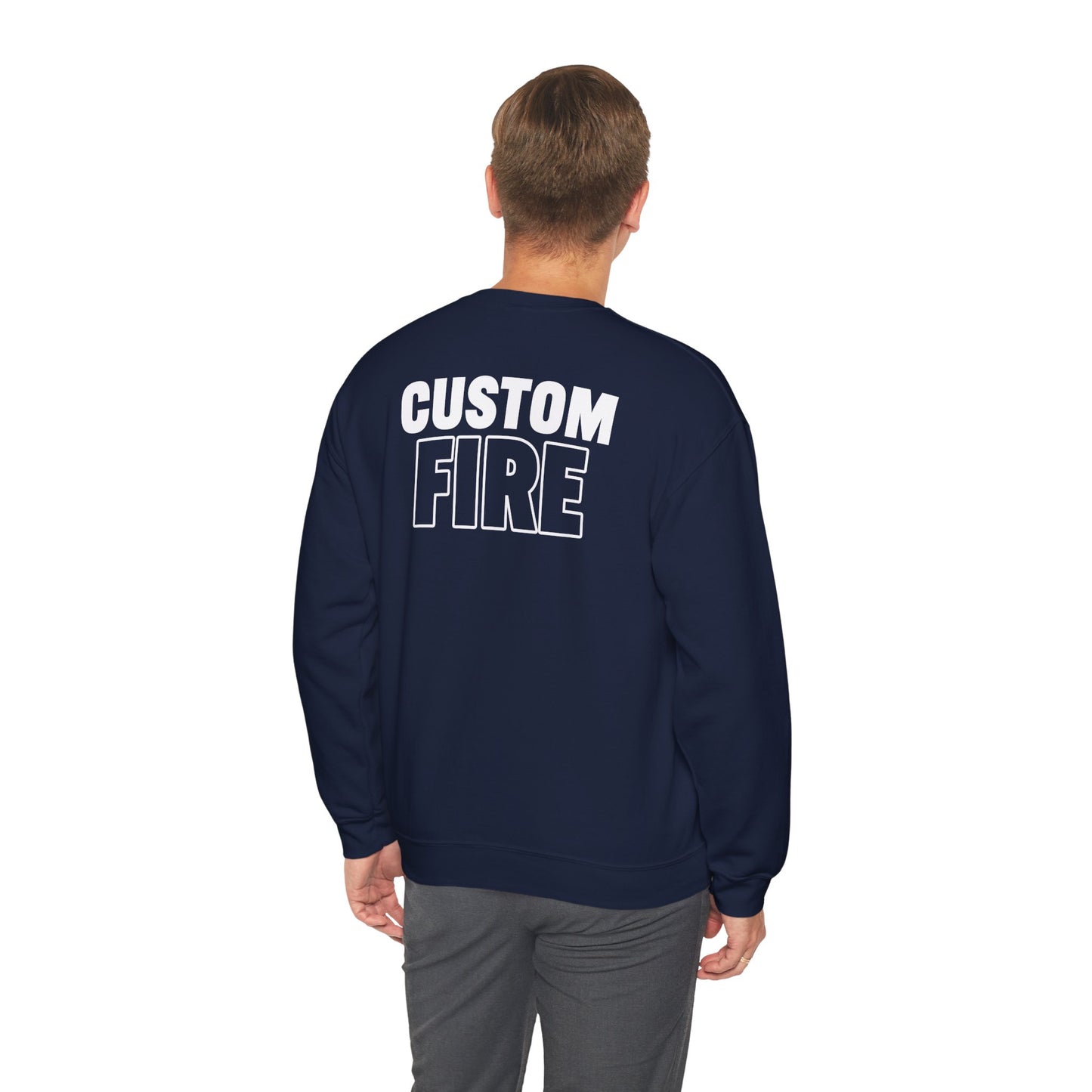 Add your favorite Town or City - Custom Fire Sweatshirt