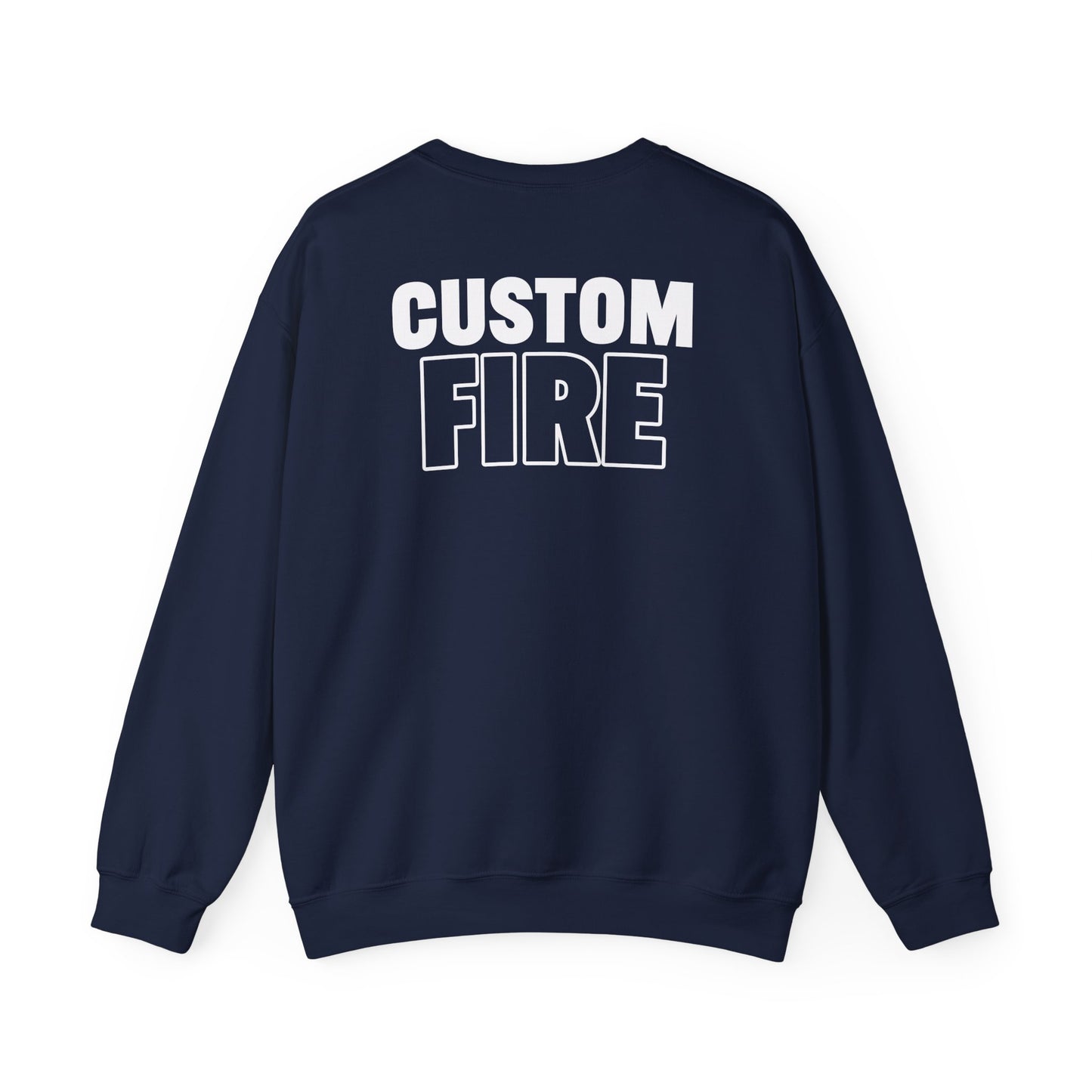 Add your favorite Town or City - Custom Fire Sweatshirt