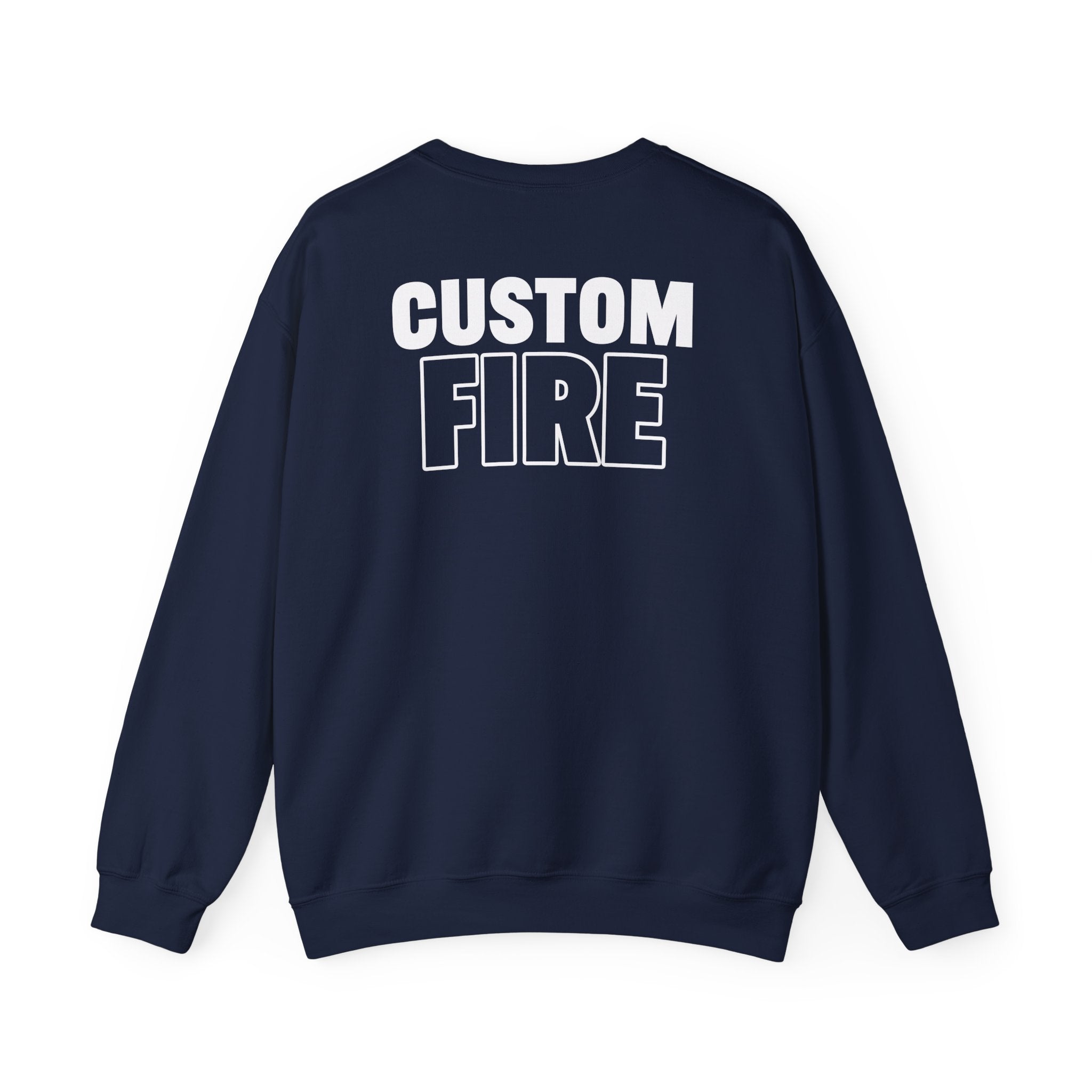 Add your favorite Town or City - Custom Fire Sweatshirt