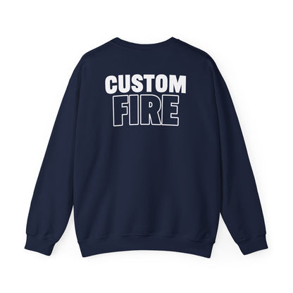 Add your favorite Town or City - Custom Fire Sweatshirt