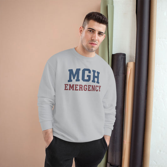 MGH EMERGECNY Champion Sweatshirt