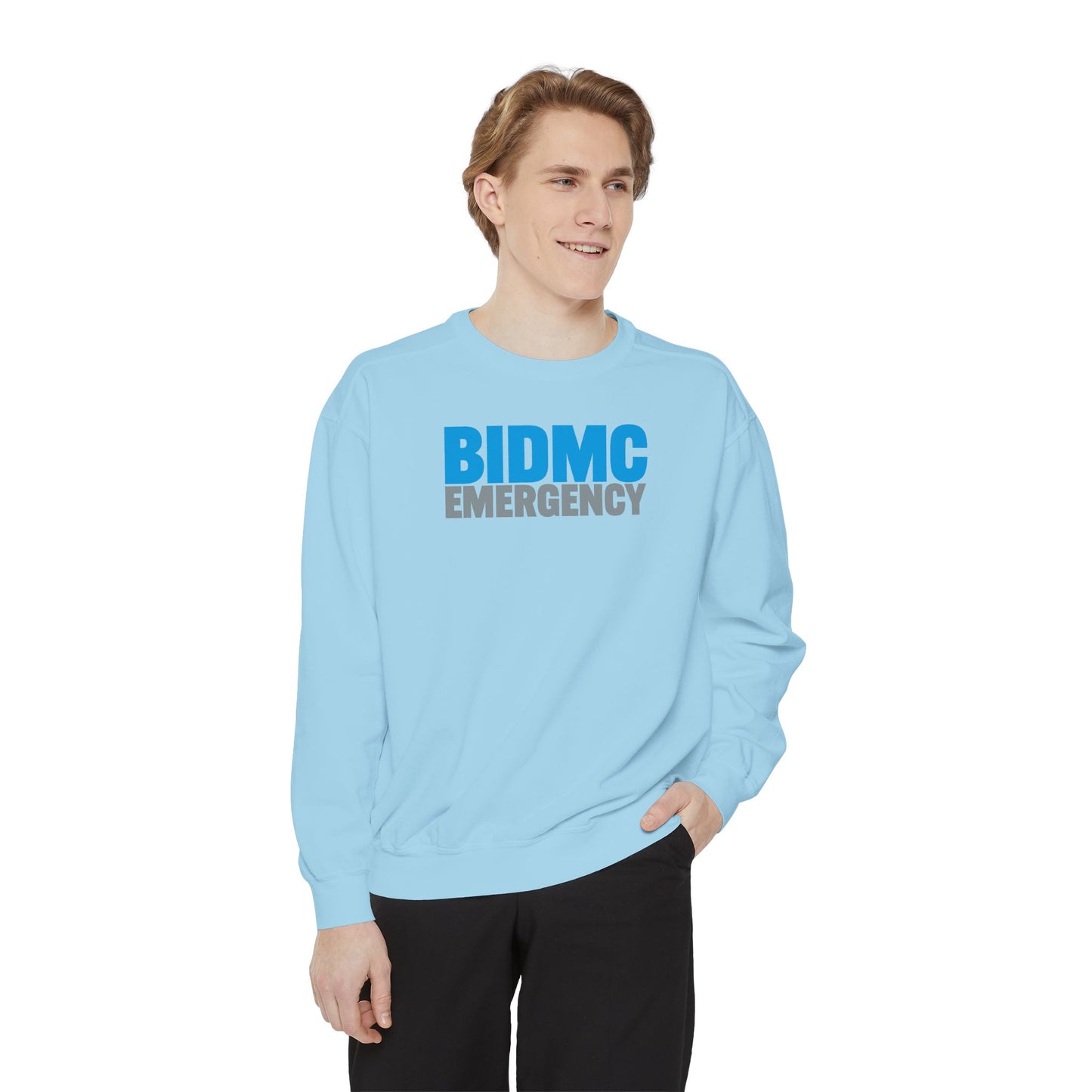 BIDMC Emergency Comfort Colors Crewneck Sweatshirt