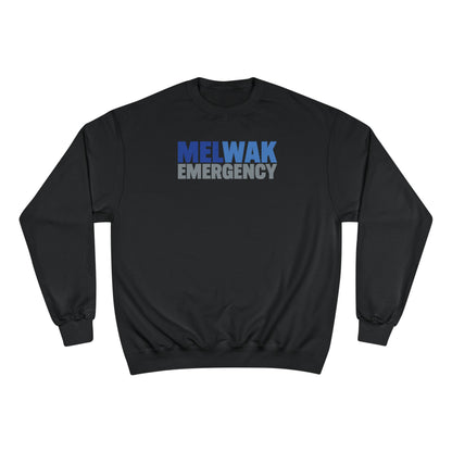 MELWAK Emergency Champion Crewneck Sweatshirt