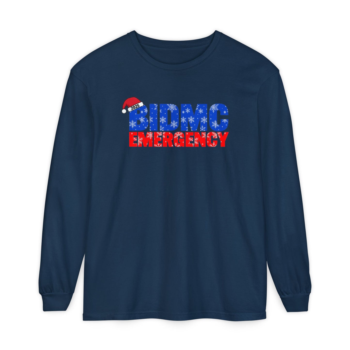 BIDMC Emergency Holiday Long Sleeve