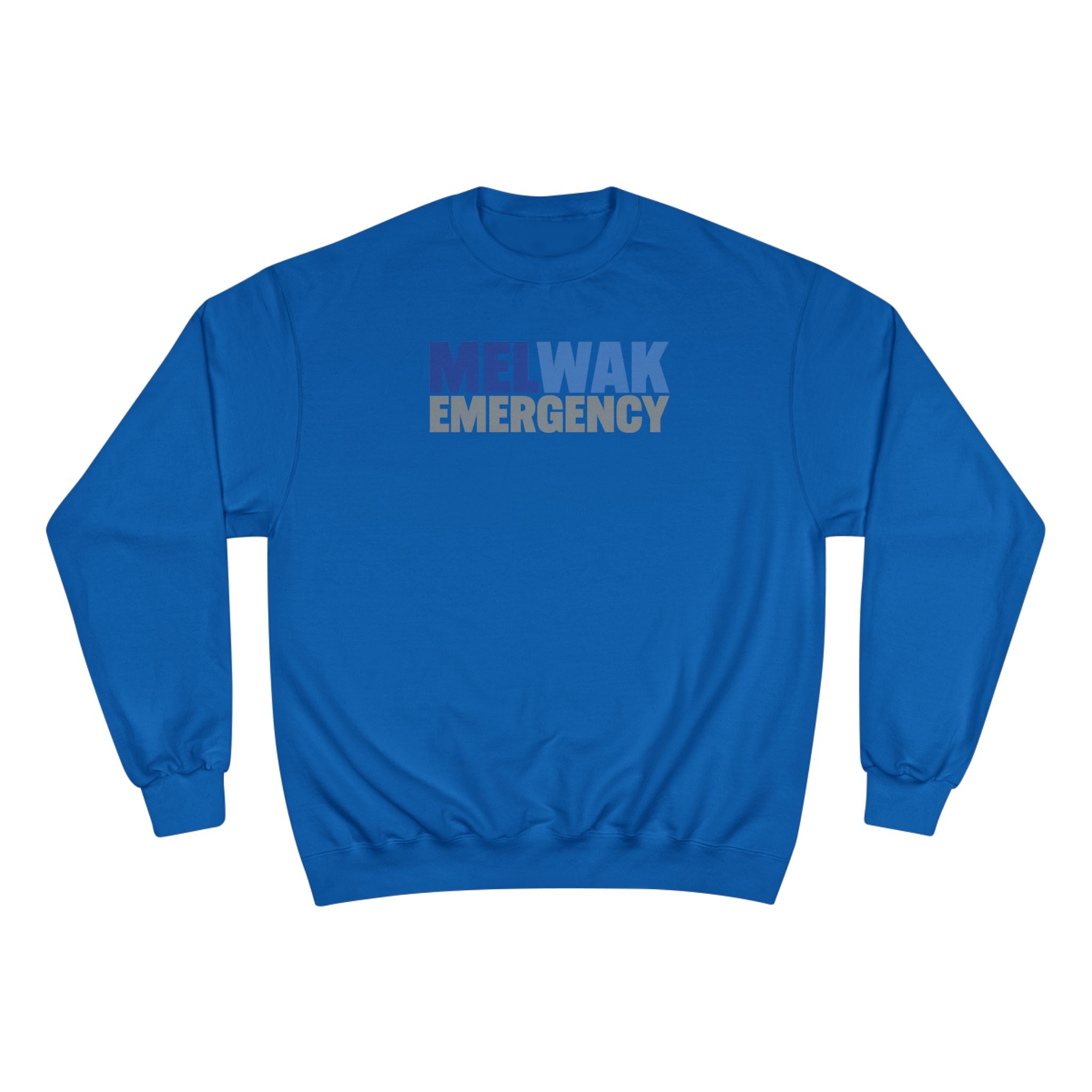 MELWAK Emergency Champion Crewneck Sweatshirt