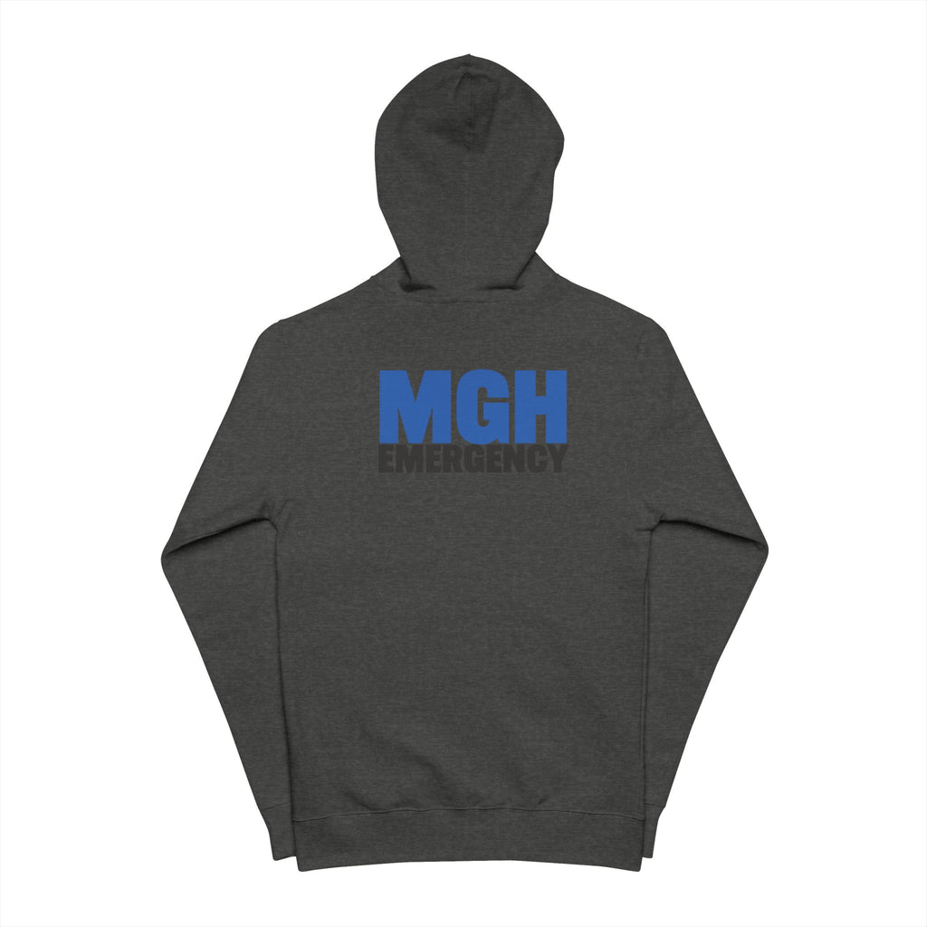 MGH Emergency Premium Fleece Zip-up Hoodie