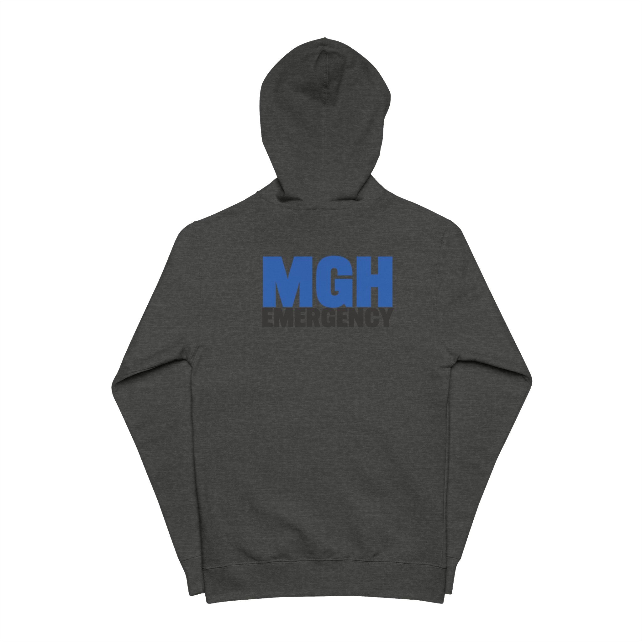MGH Emergency Premium Fleece Zip-up Hoodie