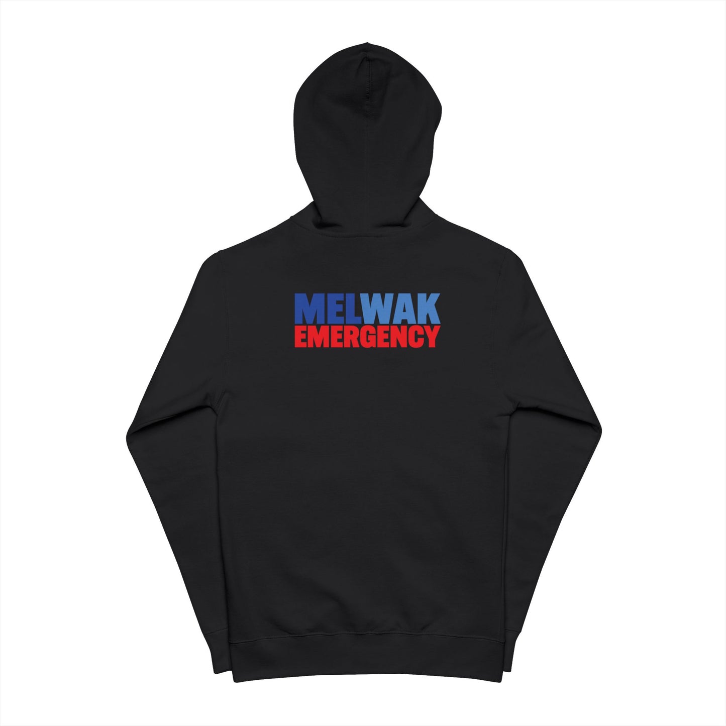 MELWAK Emergency Premium Fleece Zip-up Hoodie