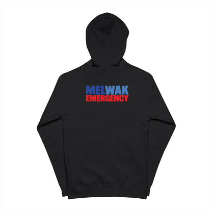 MELWAK Emergency Premium Fleece Zip-up Hoodie