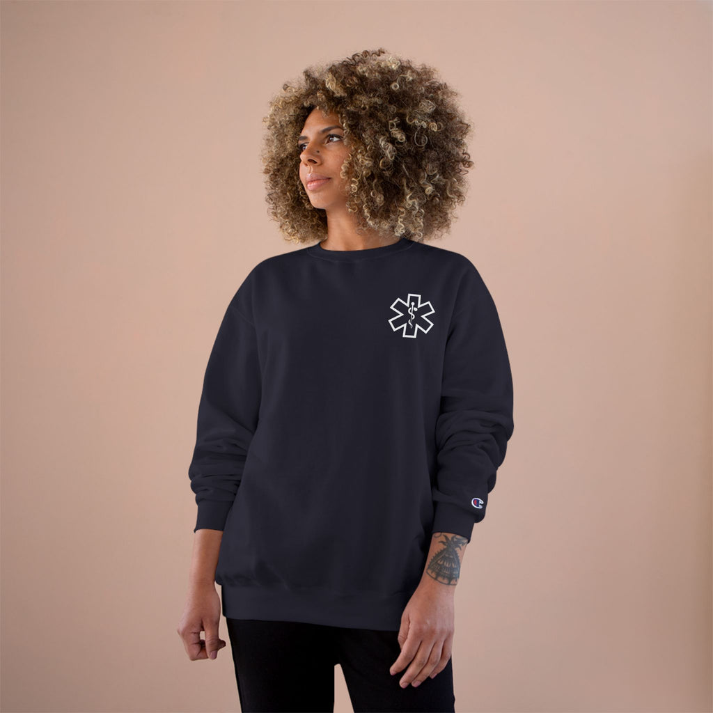 Tufts (printed on back) EMS College Sweatshirt – Champion S600