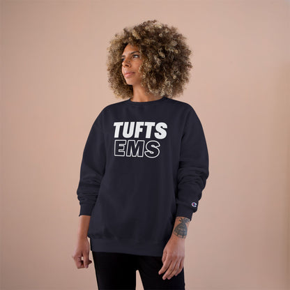 Tufts (printed on front) EMS College Sweatshirt – Champion S600