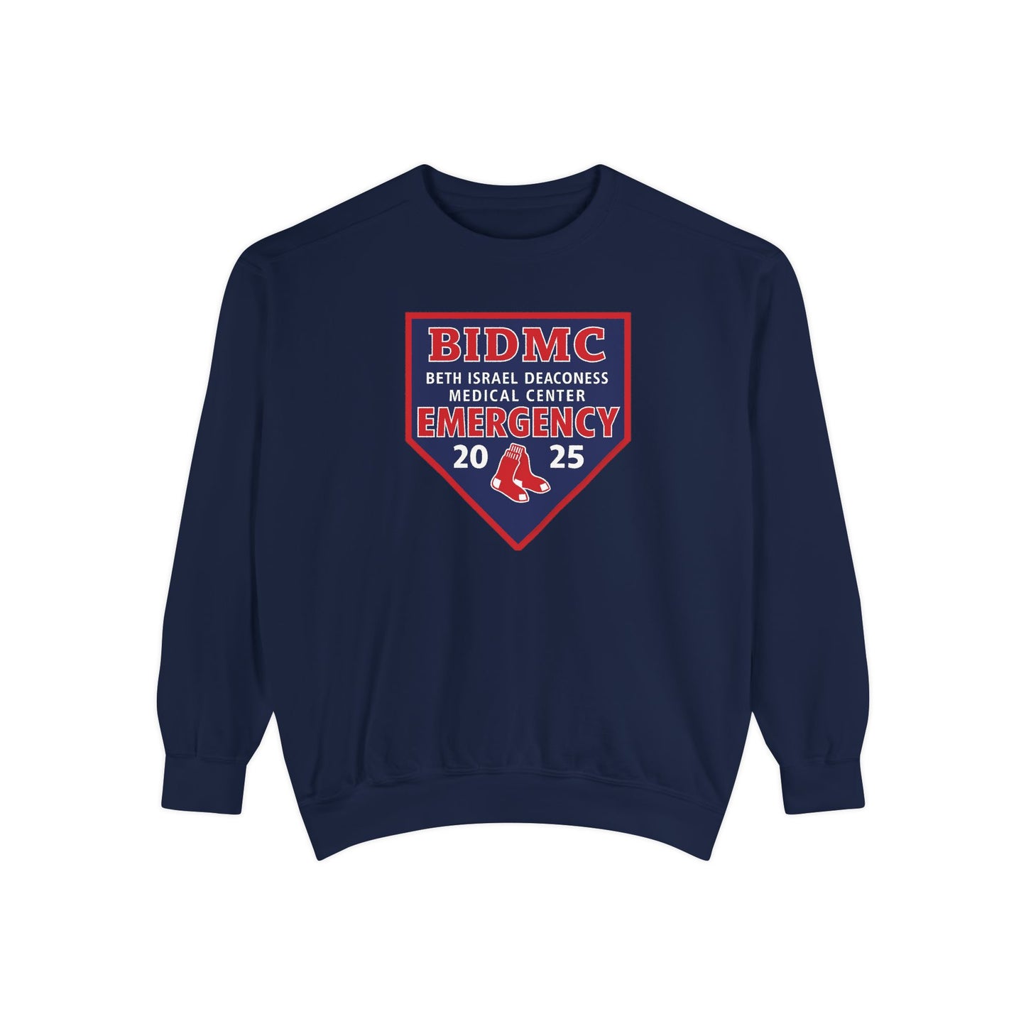 BIDMC Emergency Department Crewneck Sweatshirt – 2025 Red Sox Edition