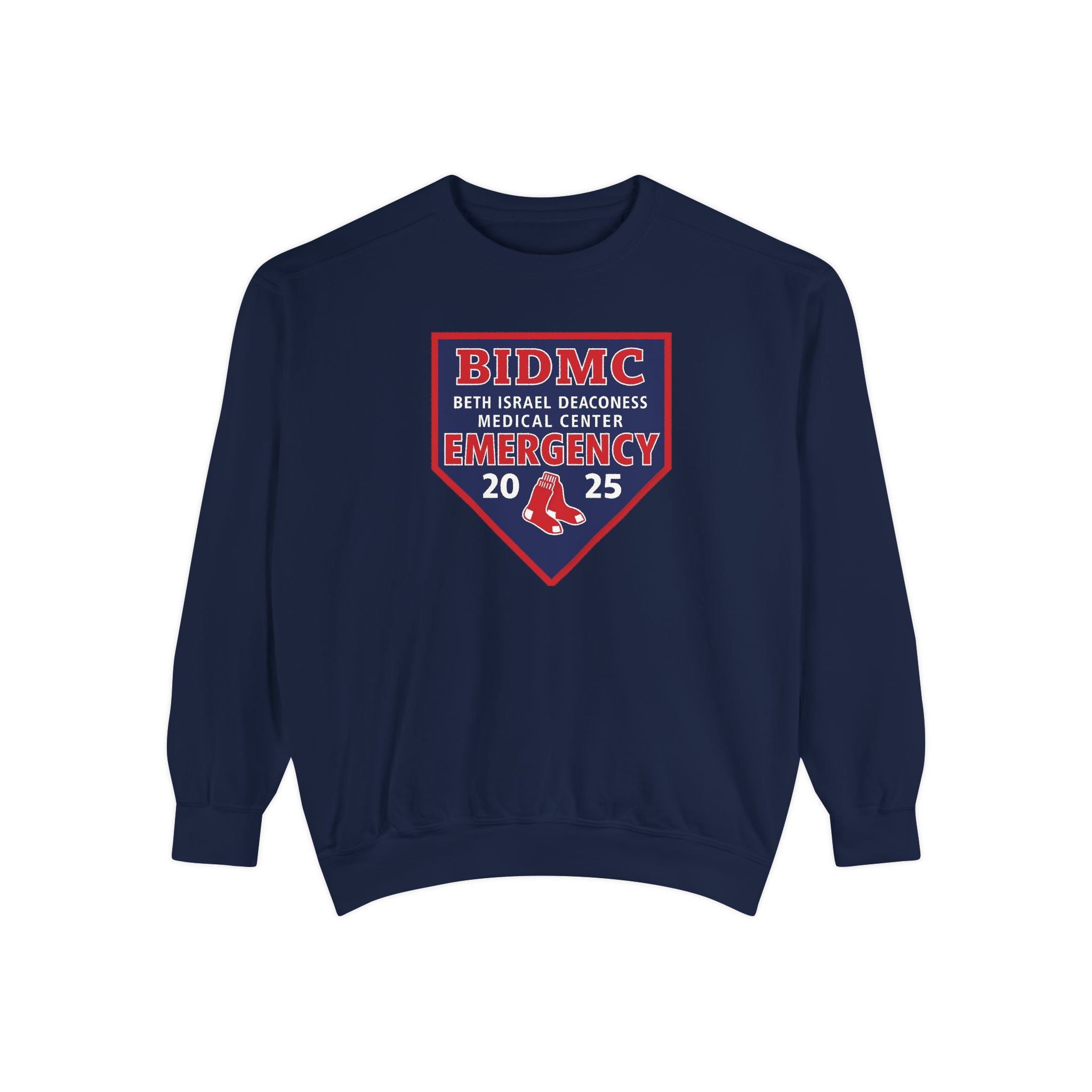 BIDMC Emergency Department Crewneck Sweatshirt – 2025 Red Sox Edition