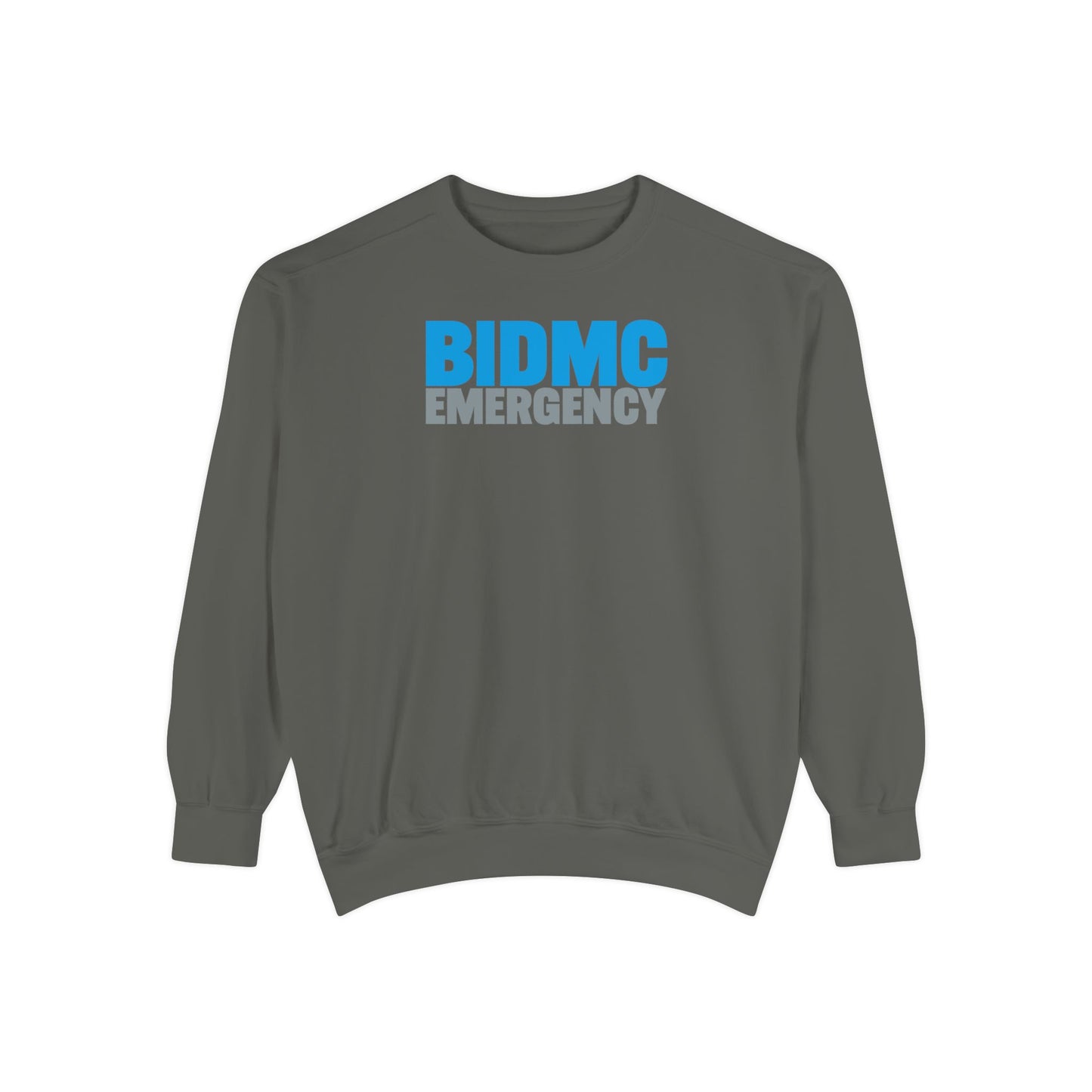 BIDMC Emergency Comfort Colors Crewneck Sweatshirt