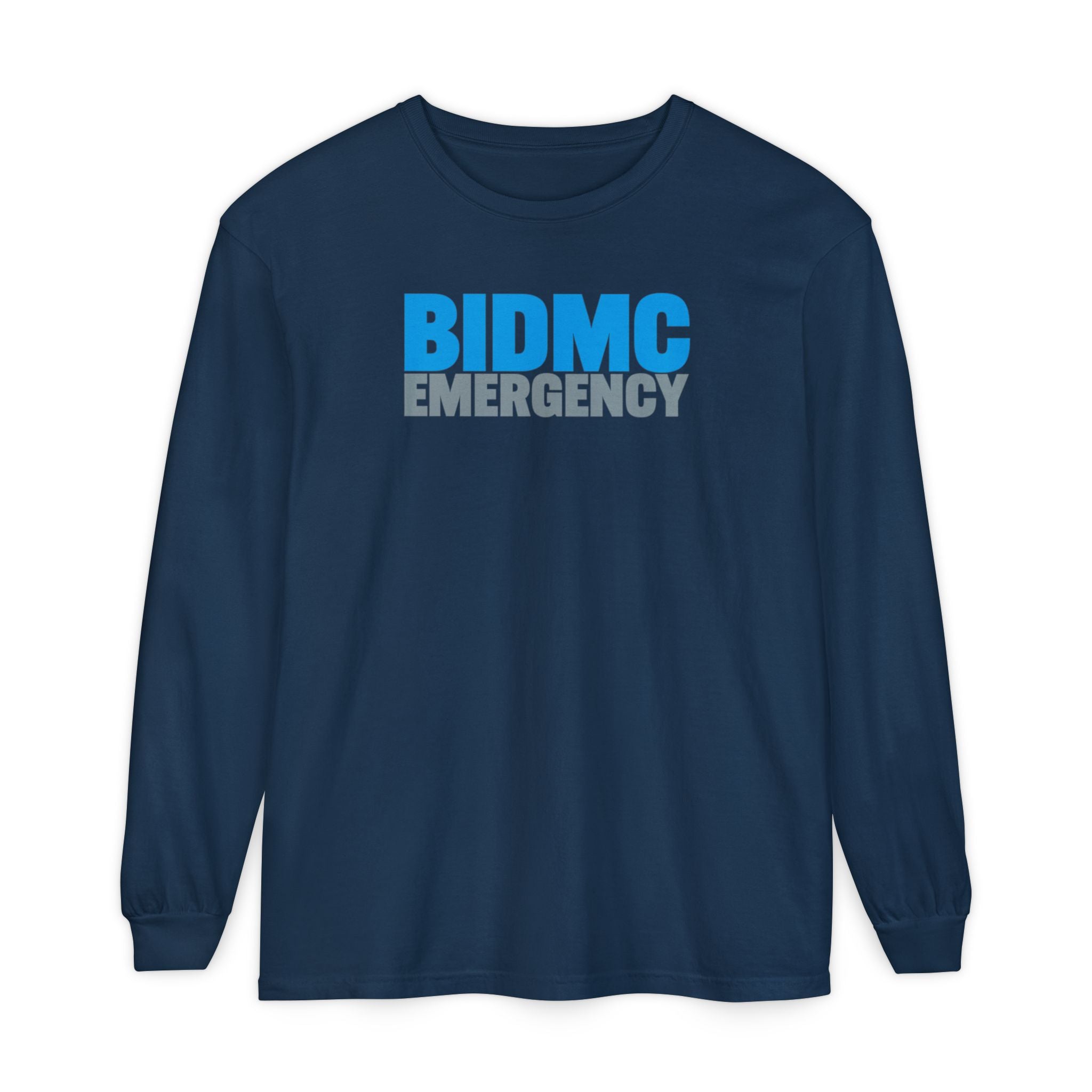 BIDMC Emergency Comfort Colors Long Sleeve