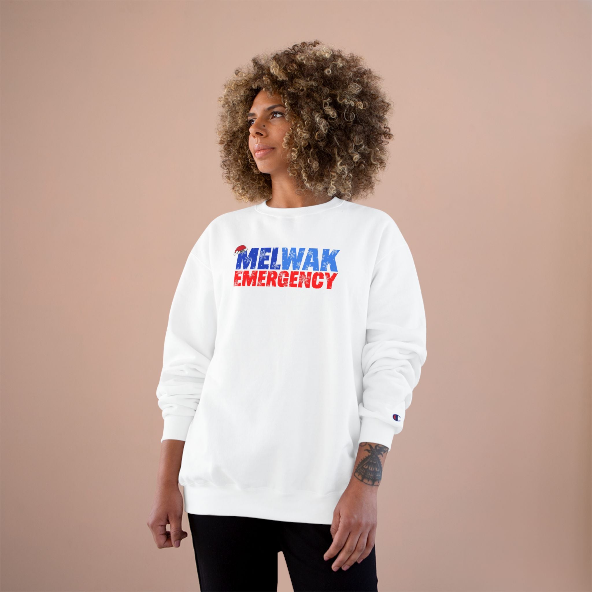 MELWAK Emergency Holiday Sweatshirt