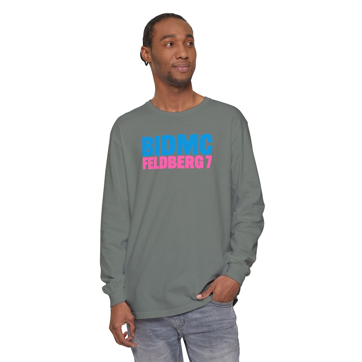 BIDMC FELDBERG 7 BREAST CANCER AWARENESS LONG SLEEVE TEE