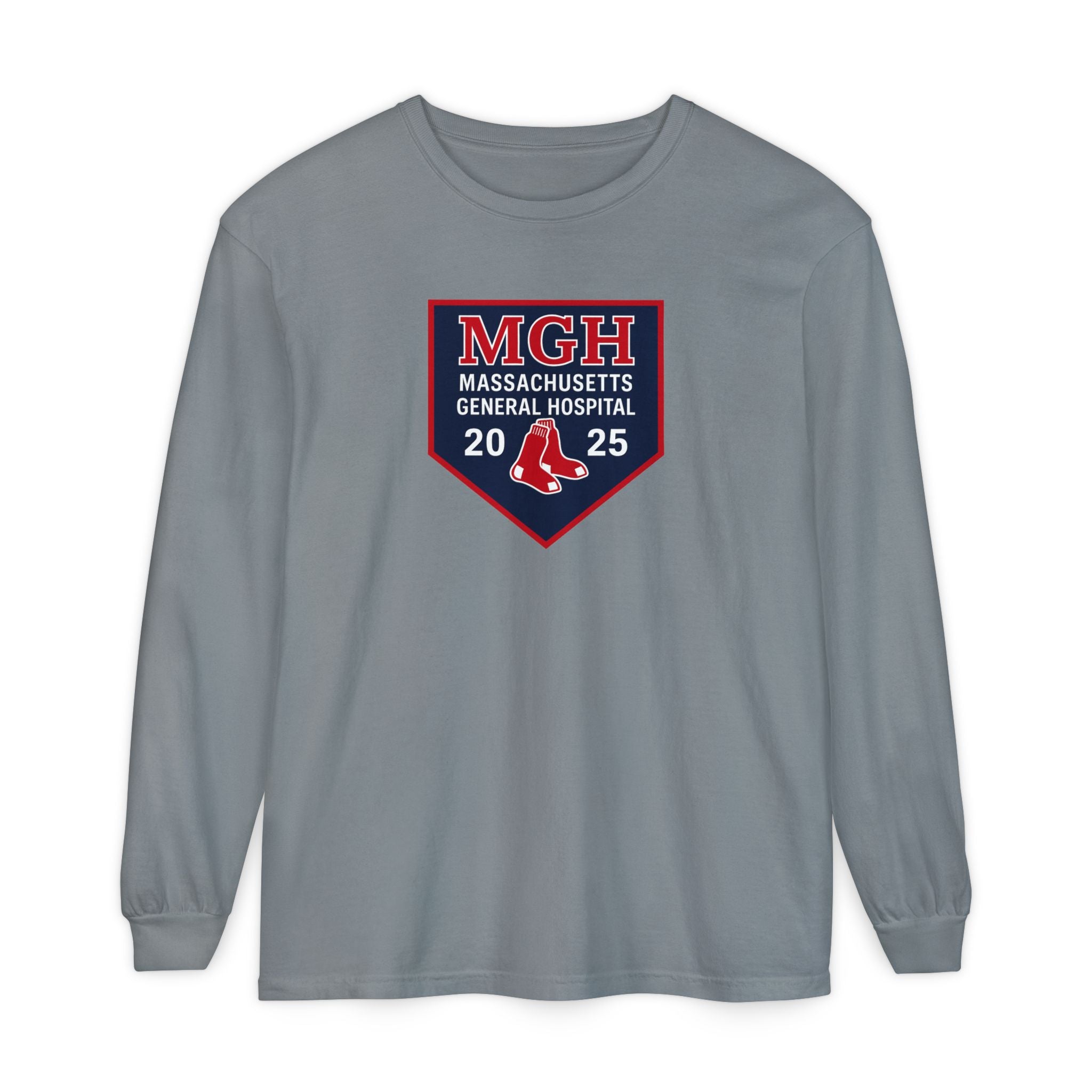 MGH Emergency Department Long Sleeve Tee – 2025 Red Sox Edition