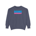 BIDMC Emergency Pink Comfort Colors Crewneck Sweatshirt