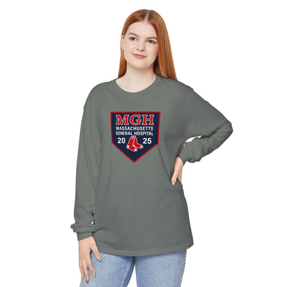 MGH Emergency Department Long Sleeve Tee – 2025 Red Sox Edition
