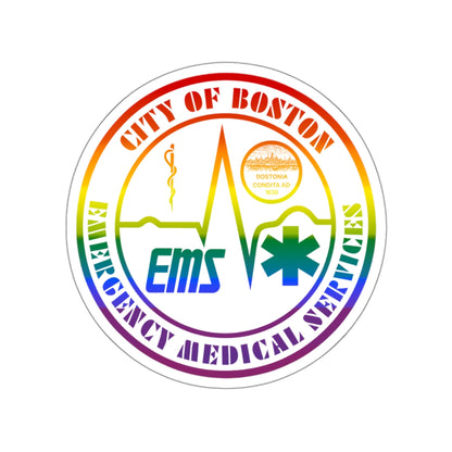 Boston EMS Pride (BEMS) Sticker
