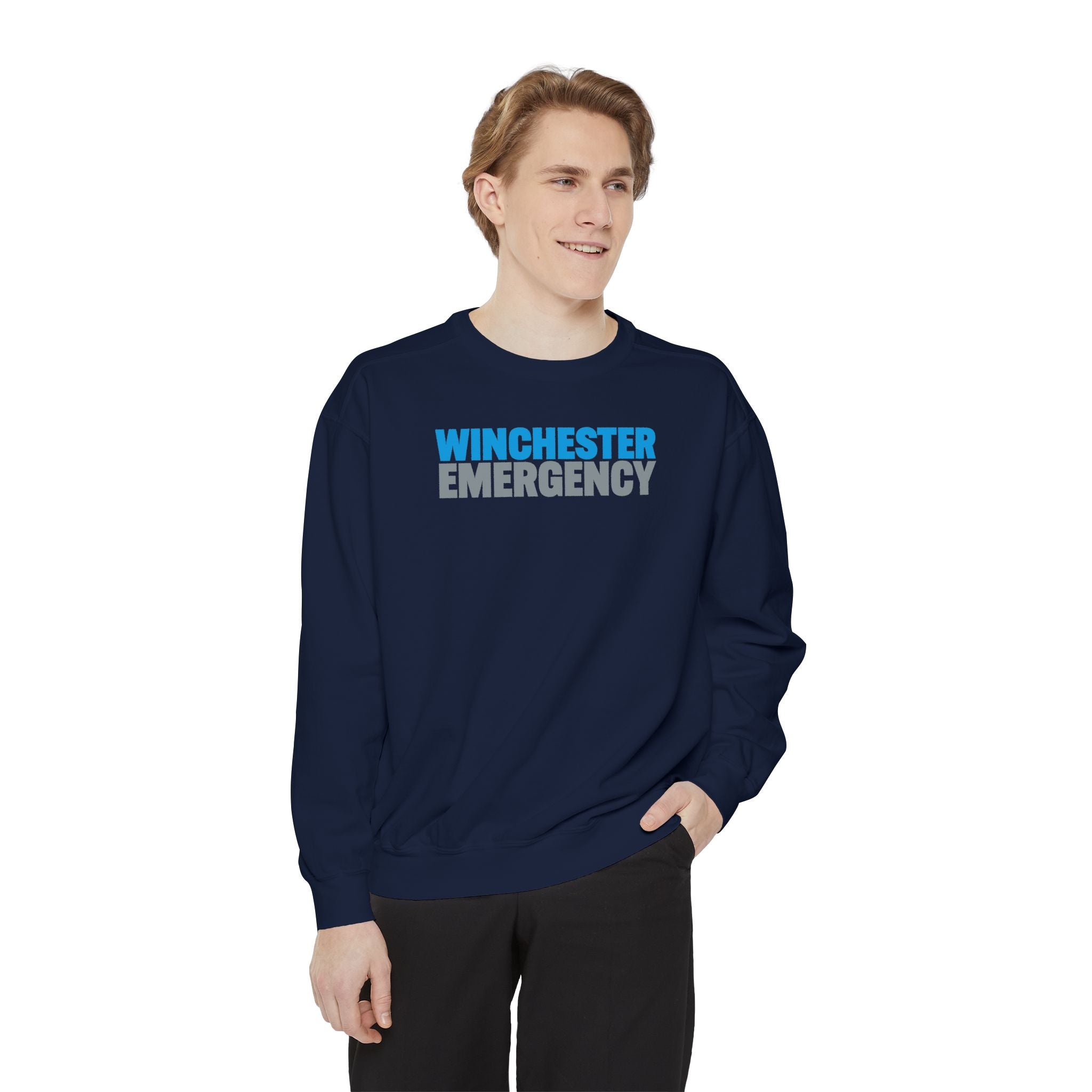 Winchester Emergency Comfort Colors Crewneck Sweatshirt