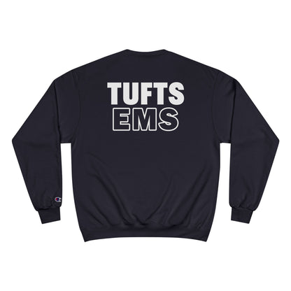 Tufts (printed on back) EMS College Sweatshirt – Champion S600