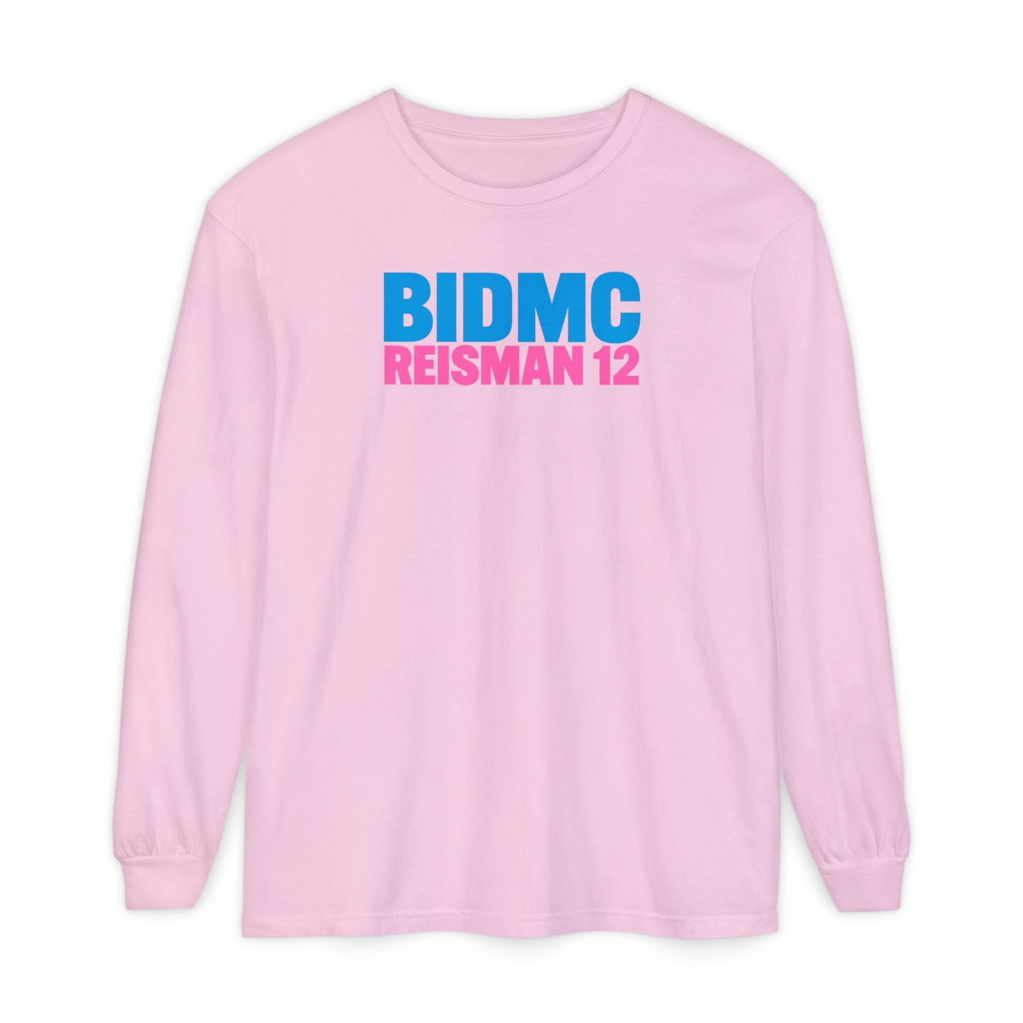 BIDMC REISMAN 12 BREAST CANCER AWARENESS CREWNECK LONG SLEEVE TEE