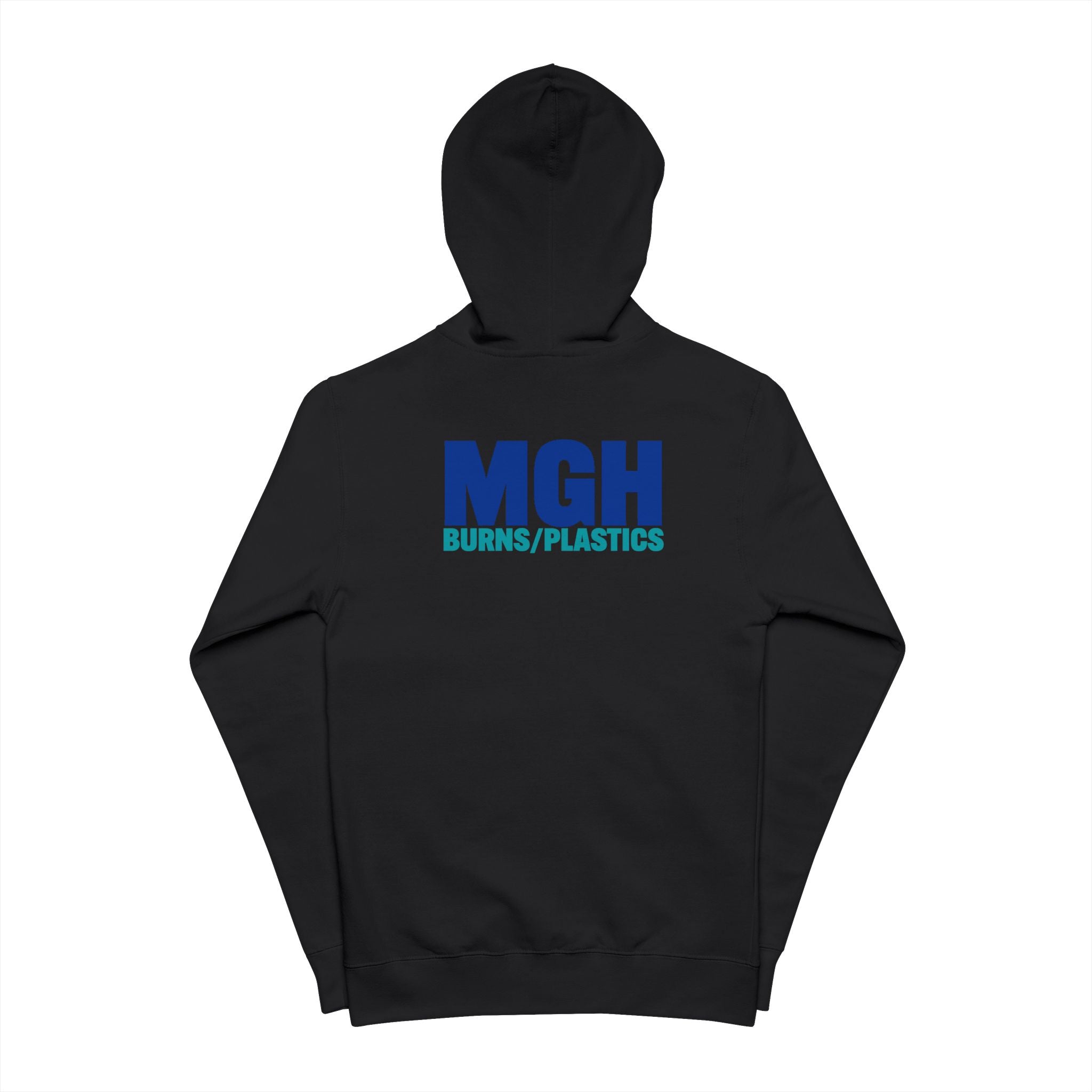 MGH BURNS/PLASTICS Premium Fleece Zip-up Hoodie