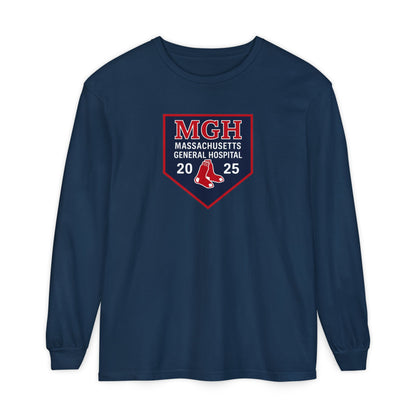 MGH Emergency Department Long Sleeve Tee – 2025 Red Sox Edition