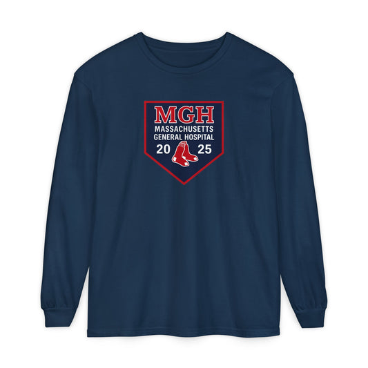 MGH Emergency Department Long Sleeve Tee – 2025 Red Sox Edition