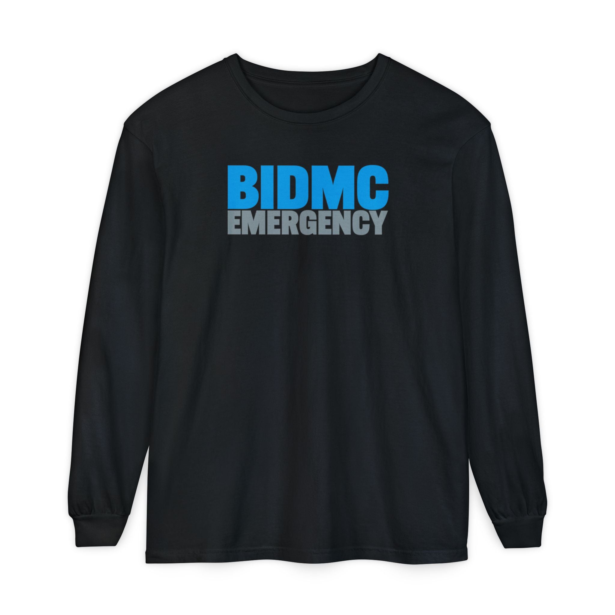 BIDMC Emergency Comfort Colors Long Sleeve