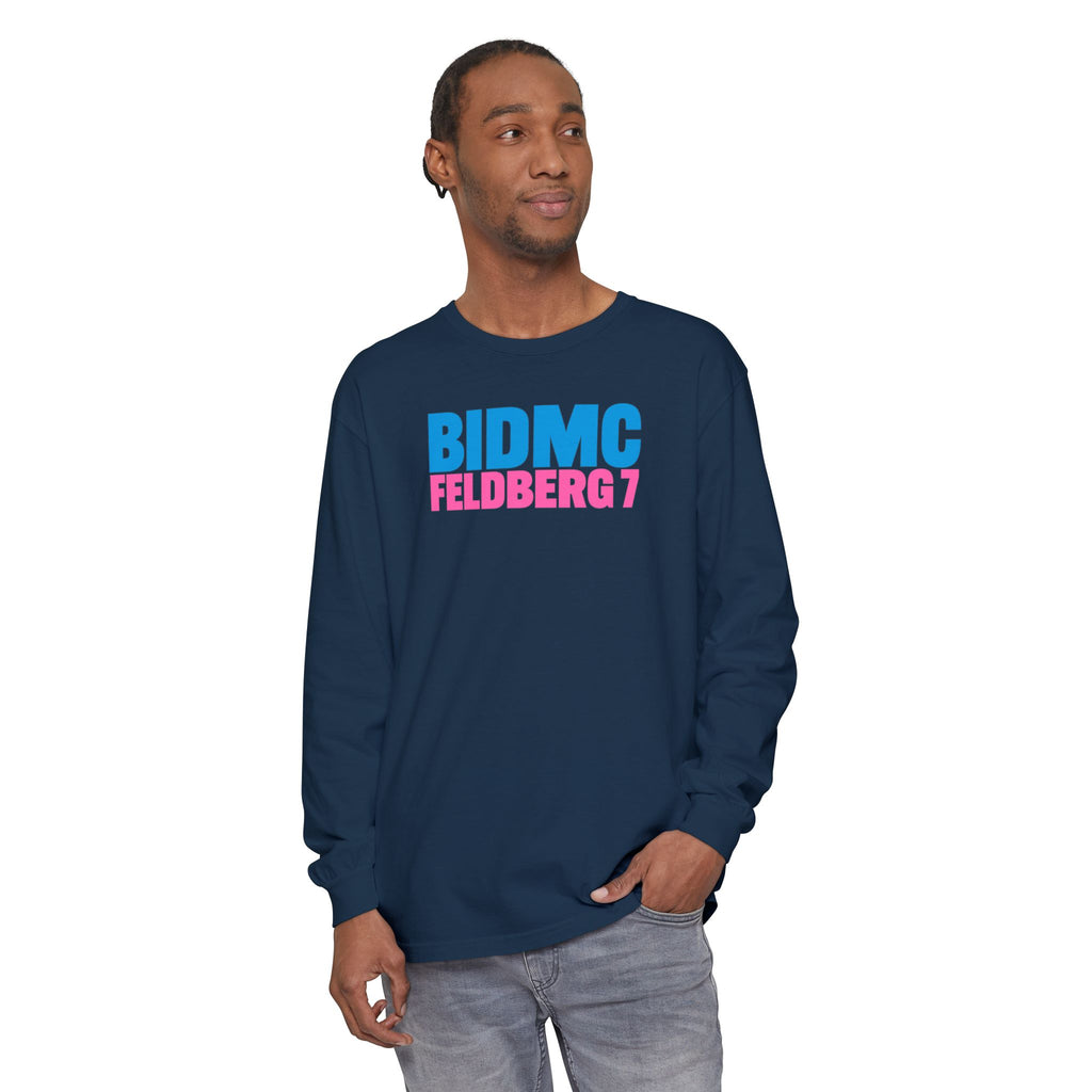 BIDMC FELDBERG 7 Pink LONG SLEEVE TEE
