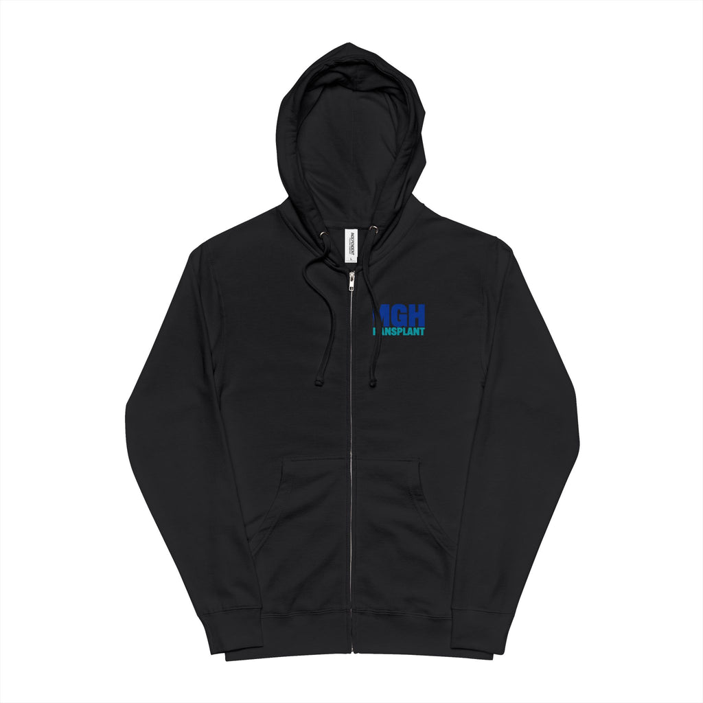 Massachusetts General Hospital Transplant Premium Fleece Zip-up Hoodie