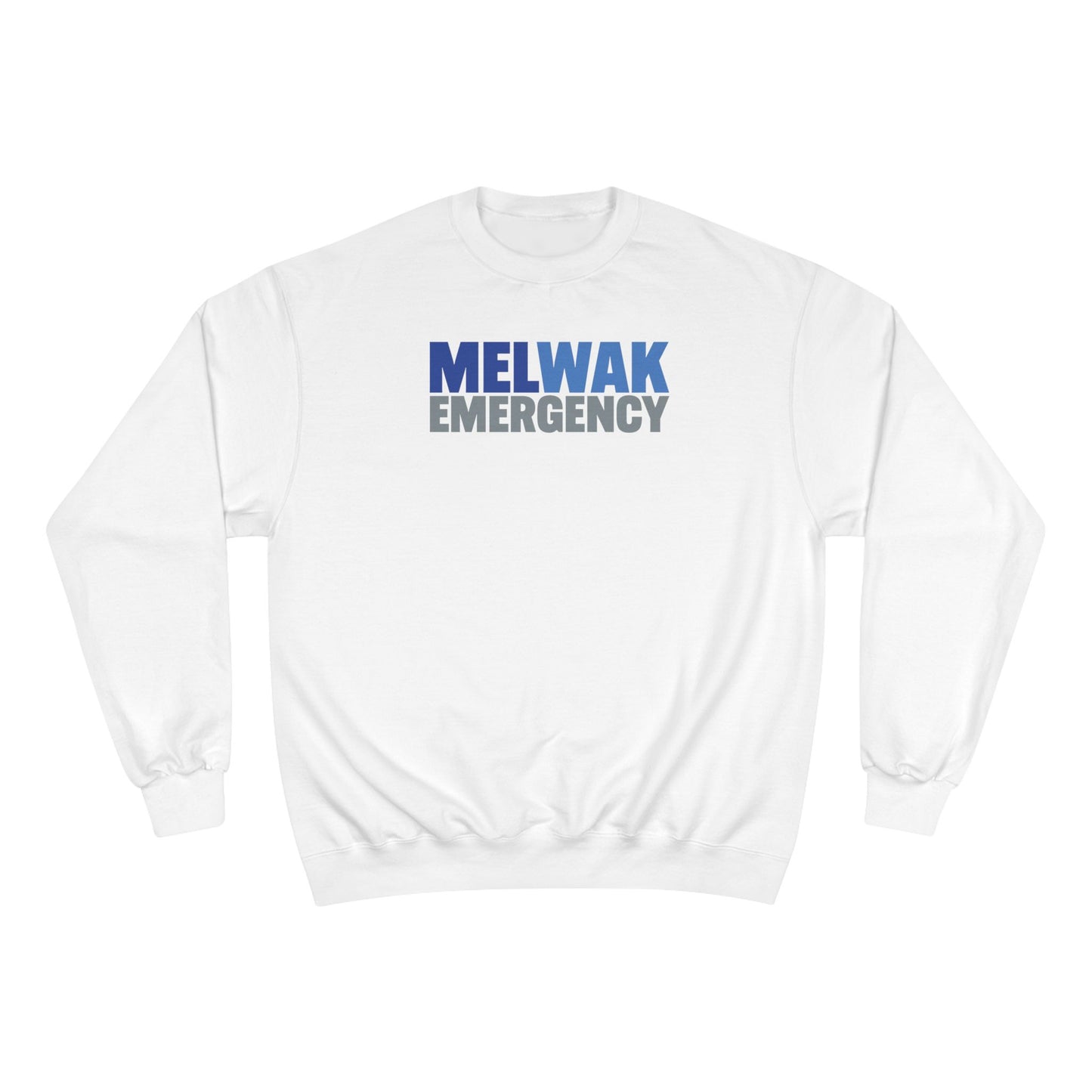 MELWAK Emergency Champion Crewneck Sweatshirt